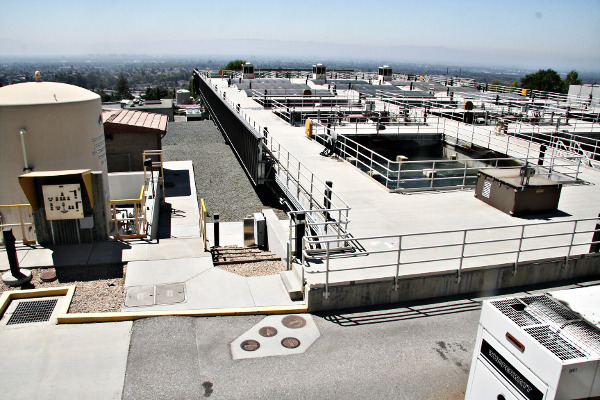 The Penitencia Water Treatment Plant on Coyote Creek supplies safe drinking water for 270,000 residential and commercial users in Milpitas.