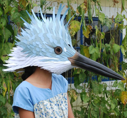 Audubon California Halloween birdy costume winner 2014, June James